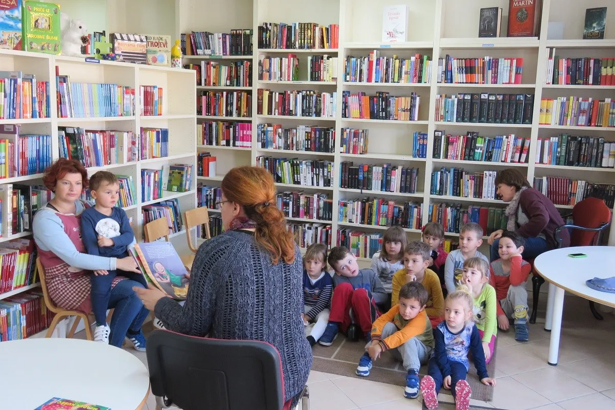Novo u knjižnici - svaki 1. petak u mjesecu čitaonica i pričaonica za najmlađe!