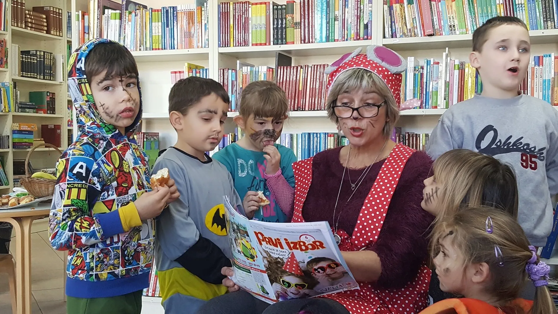 Maškare u knjižnici!