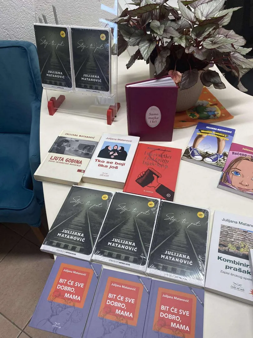Započeli smo Mjesec hrvatske knjige 2025. u društvu književnice Julijane Matanović!